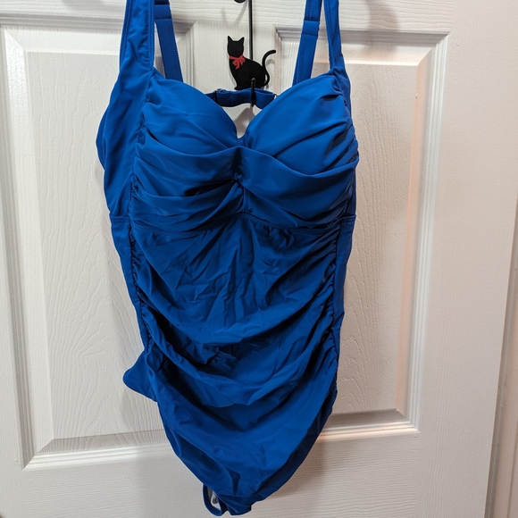 Royal Blue bathing suit, size 20W, NWT - Picture 2 of 6